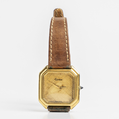Cartier vintage gold lady watch
