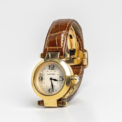 Reloj dama Cartier Pasha oro 18 kt diamantes - comprar online