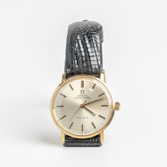 Omega Chronometer Geneve 18 kt gold men's watch