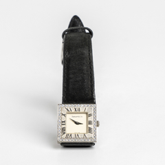 Original Reloj Tiffany & Co Atlas Dama Oro 18 Kt Brillantes