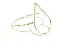 925 silver ring drop geometric line - buy online