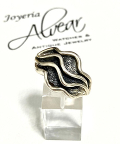 Spectacular 925 silver ring alvear.ar jewelry