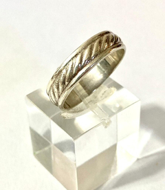 Fine 925 silver alliance style ring - online store