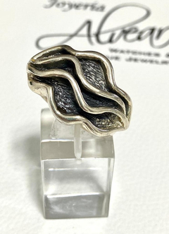 Spectacular 925 silver ring alvear.ar jewelry on internet