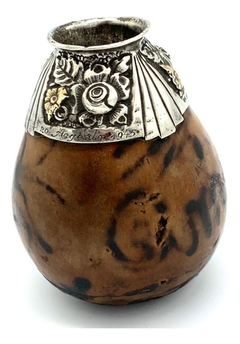 Mate De Calabaza Plata 800 Oro 18 Kt Alvear.ar - online store