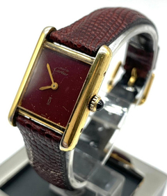 Reloj Cartier Tank Must De Cartier Oro Alvear.ar - comprar online