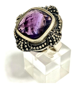Divine 925 silver and amethyst ring. alvear jewelry - buy online