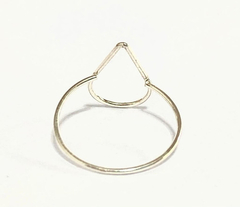 925 silver ring drop geometric line on internet