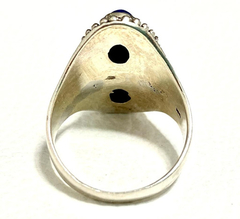 Original 925 silver and lapis lazuli ring - buy online