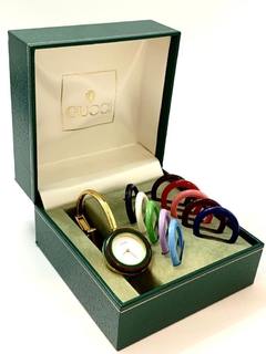Image of Gucci women's vintage bracelet watch