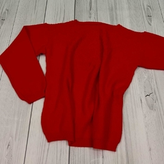 SWEATER ROUGE POMPONES en internet