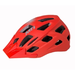 MTI Casco Street 3 Rojo Mate - Talle único