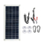 Kit Painel Solar Flexível Portátil, Interface de Carregamento USB, Placa com C - Janela de Compras | Loja E-commerce com Frete Grátis e Ótimos Preços para Todo Brasil