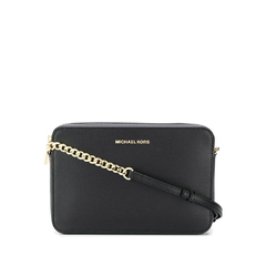 Michael Kors - Bolsa Transversal Jet Set Preto