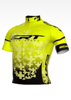 Camisa de Ciclismo ERT New Elite Team Amarela
