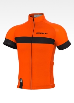 Camisa de Ciclismo ERT Classic Stripe Orange