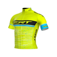 Camisa para Ciclismo ERT New Elite Cycling Team Azul