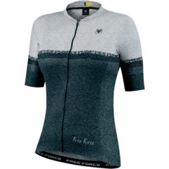 Camisa de Ciclismo Free Force Sport Grainblack Feminina