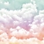 Painel Nuvens coloridas