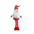 Enfeite Natalino Boneco Retrátil Vermelho/Branco 72cm - TOK DA CASA