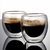 Conjunto 2 Copos P/Café Dupla Parede de Vidro 100ml Resistente Wolff Decor - Kako Home Decor