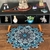 Tapete Mini Mandala Lótus Aveludado Antiderrapante 70cm – Gili Store - Kako Home Decor