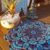 Tapete Mini Mandala Lótus Aveludado Antiderrapante 70cm – Gili Store - Kako Home Decor