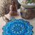 Tapete Mini Mandala Lótus Aveludado Antiderrapante 70cm – Gili Store - Kako Home Decor