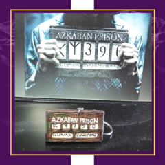 Imagem do Chaveiro placa Azkaban Sirius