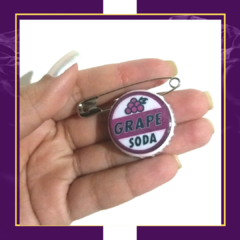 Broche/ botton Grape Soda - comprar online