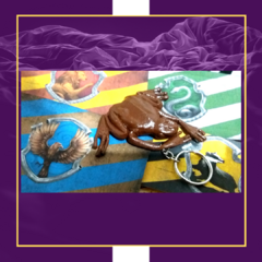 Chaveiro Sapo de chocolate - comprar online