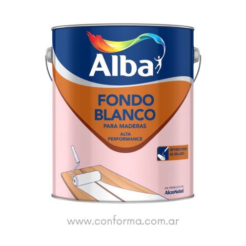 FONDO BLANCO P/MADERA ALBALUX BLANCO
