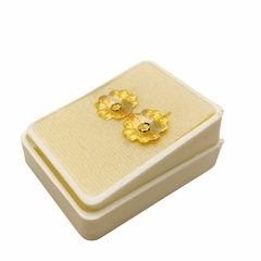 Aretes Flor Oro Florentino 10K - comprar en línea