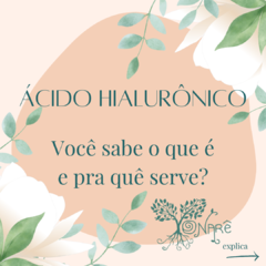 Loção facial com Ácido hialurônico e Vitamina C na internet