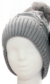 Gorro tejido con pompon - tienda online