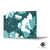 SKIN NOTEBOOK TEAL FLOWERS (Outlet)