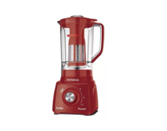 Licuadora Portátil Mondial Turbo Power L-99 2.2 L Roja Con Jarra De San 220v