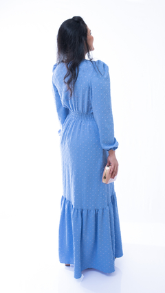 Vestido Luna - Azul Claro - comprar online