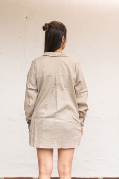 Camisa Cerezo Beige on internet