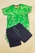 CONJUNTO CAMISETA MALHA E BERMUDA MOLETOM SEM FELPA - UP BABY