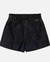 SHORTS DE SARJA COM FAIXA 10 PRETO