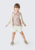 Blusa Bata Infantil Menina Toddler Com Manga Bufante - loja online