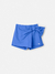 SHORTS SAIA COM FAIXA LACO AZUL REALEZA - Cantiga Kids