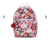 Mochila rosa floral Seoul Kipling