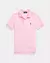 Camisa polo rosa infantil Ralph Lauren