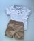 Conjunto infantil polo listras Calvin Klein na internet