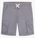 Bermuda cargo infantil grafite Tommy Hilfiger