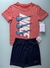 Conjunto Nike infantil coral na internet