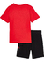 Imagem do Conjunto algodão Nike infantil vermelho