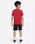 Conjunto algodão Nike infantil vermelho - comprar online